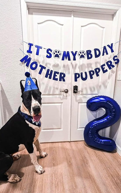 4 Balloon Numbers Birthday Decorations, 40In Navy Blue Balloons - Image 4