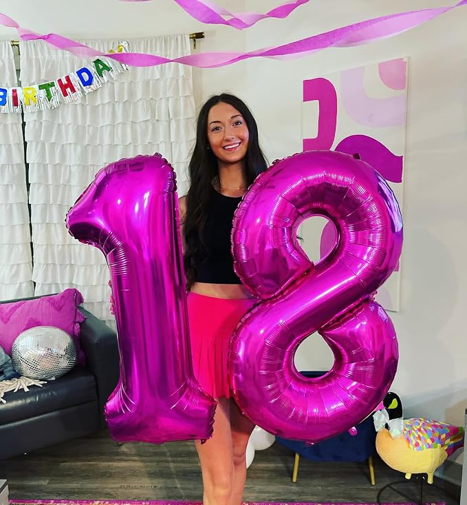 Rosy Purple 0 Balloon - Image 2