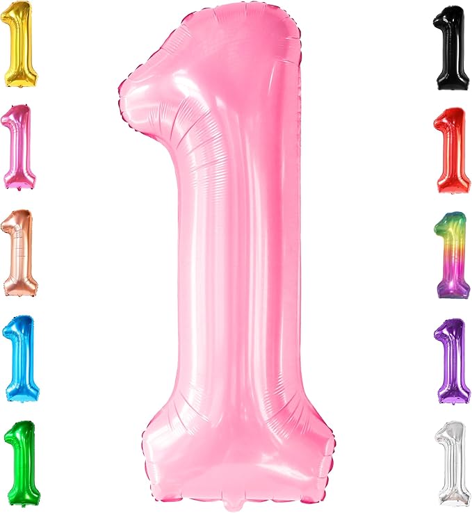 KatchOn Light Pink Number Balloons by KatchOn
