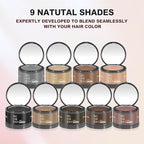 Root Touch Up Powder for Women and Men - Hairline Shadow Coverage, Gray Hair Touch Up for Eyebrows, Beard Line, and Bald Spots (Blonde)