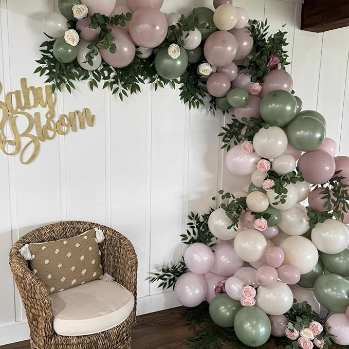 Baby in Bloom Balloon Arch Kit for Boho Theme Party Decoration | 139pcs Pastel - Image 7