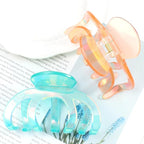 Extra Large Hair Clips for Women - Cute Octopus Claw Clips for Thick Hair, Unbreakable Jumbo Hair Claw Clamps Accessories - 3 PCS (Colorful)