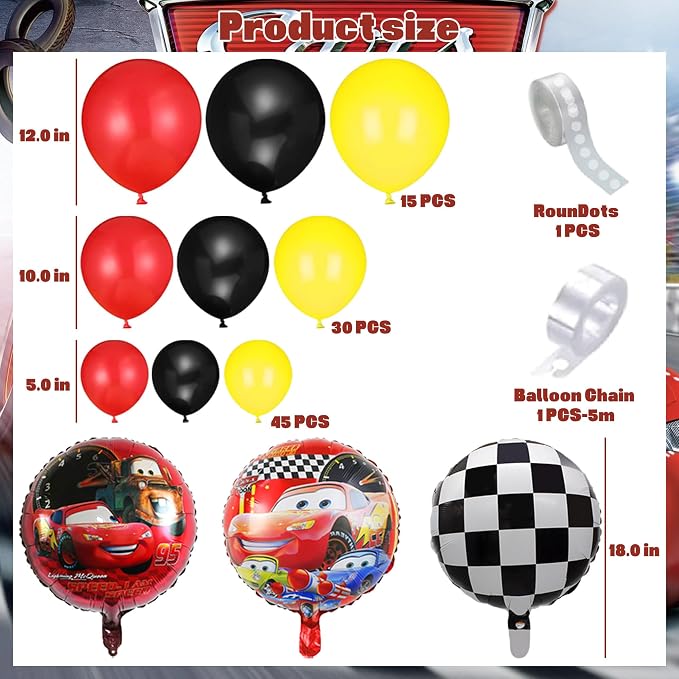 Cartoon Birthday Decorations, Cartoon Party Supplies - Image 4