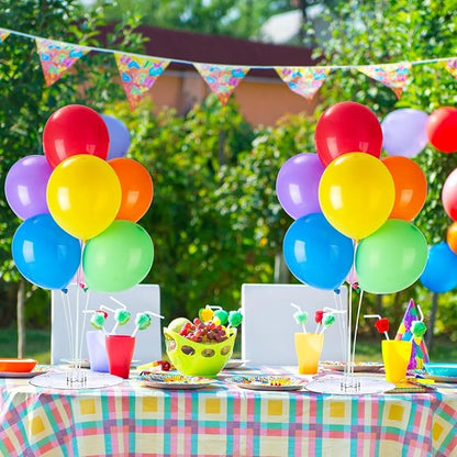 8 Pack Balloon Stand Kits, Fenxyo Balloon Sticks Holder - Image 2