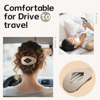 5 PCS Flat Hair Clips, No Crease Flat Claw Clips for Women, Large Strong Hold Barrettes for Thick Thin Hair, French Duckbill Styling Accessories(Neutral Matte)