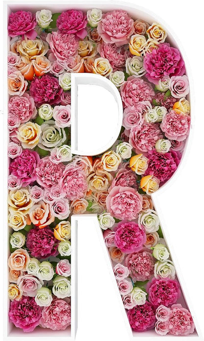 2FT Letter R Mosaic Balloon Frame Letter DIY Fillable Letters Kit by JW+Passion+-+Premium+Quality%2C+Made+With+Passion