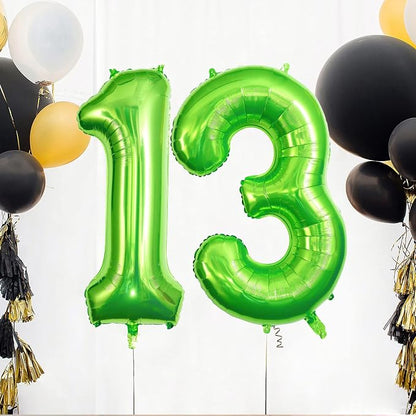13 Balloon Numbers, Large 13 or 31 Foil Balloons, Big Number Balloon 40 Inch - Image 5