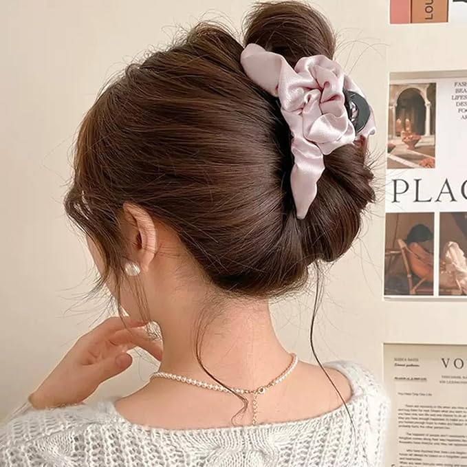 Cloud Hair Clip for Women,Hair Claw Clips High Cranial Crest,4.7” Large Banana Jaw Clip Strong Hold, Barrettes Nonslip,Hair Accessories Birthday Wedding Christmas Gift for Girls Thick Curly(3PCS)