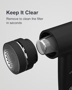 Foldable Hair Dryer with Diffuser, 110,000 RPM Professional High Speed Blow Dryer with Plasma Ion, 6.5Ft ALCI Cord, Concentrator & Diffuser for Men and Women, Lightweight for Travel/Home