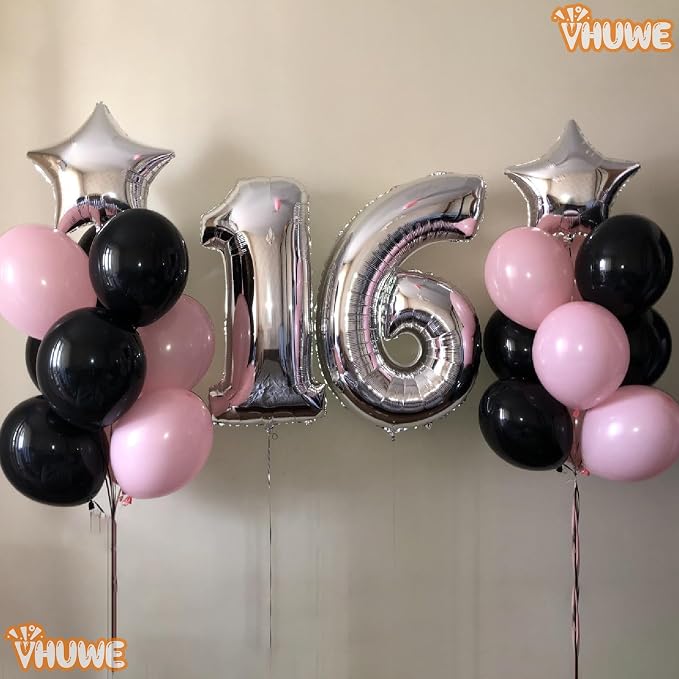 Silver Star Balloons 18 Inch - Image 4