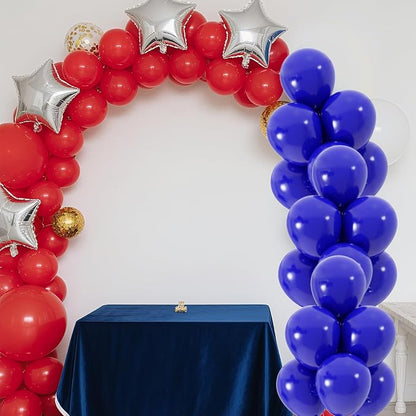50pcs Royal Blue Balloons, Helium 12inch Dark Blue Party Balloons - Image 5