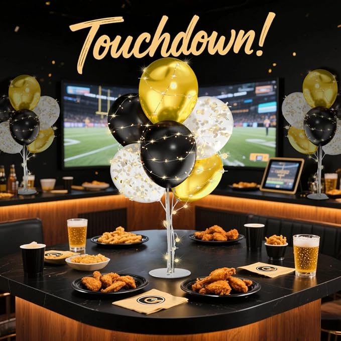 4Sets Gold Balloons Stand - Image 6