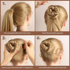 Teenitor 300pcs Blonde Bobby Pins Hair Pins 100 Bobby Pins Blonde Hair,100 Hair Pins for Women 100 Hair Bands Kit, Blonde Bobby Pins for Hair Hair Pins for Buns 2" 2.36" Bobby Pins Blonde 2" 2.75"