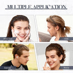2 Pcs Metal Hair Band, Fashion Wavy Spring Metal Headband for Men & Women, Elastic Non Slip Metals Hairband for Daily Use Outdoor Sports Hair Hoop Hairs Accessories