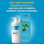 Dr.Healdy Anti-Dandruff Shampoo and conditioner set-2% Salicylic Acid,Stop Flaky and Itchy Scalp – Sulfate Paraben Free, Intense Care for Women and Me 13.6 FL Oz (Pack of 2)