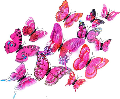 OPSEAM 3D Butterfly Wall Decor Butterfly Decorations Stickers by Opseam