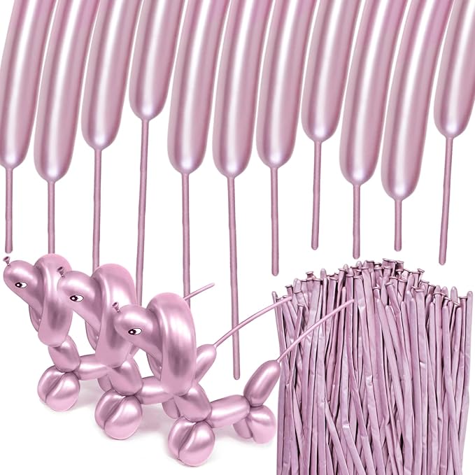 100Pcs Metallic 260 Balloons, 260 Art Ballon by HYKJNBW