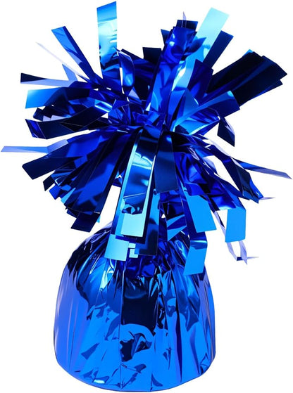 Balloon Weights Blue Metallic Anchor Balloon Holder by Unknown