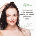 Natural Manuka Honey Eczema & Psoriasis Conditioner - Soothing Moisturizer for Scalp - Sulfate-Free Dandruff Relief with Aloe Vera - Ideal for Oily Hair - Nourishes Hair Growth with Coconut Oil