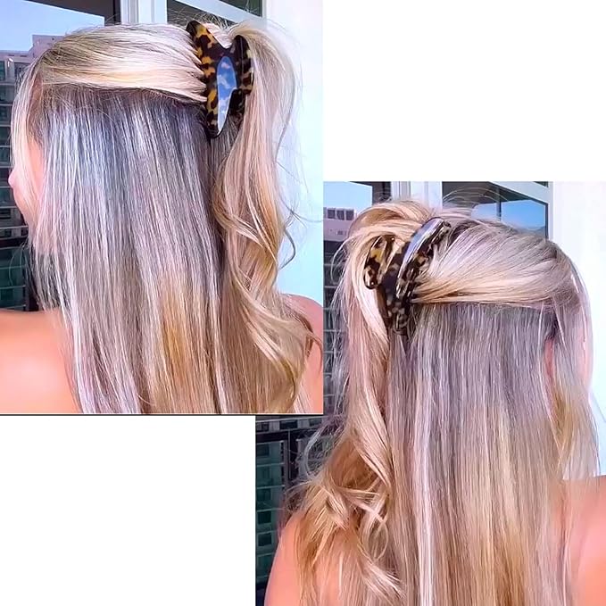 Camila Paris CP3030 French Hair Clip for Women Thick Hair for Long Curly Wavy Hair, Handmade Tokyo, Girls Hair Claw Clips, Durable Styling Big Claw Clip for Thick Hair, Strong Hold Grip Made in France