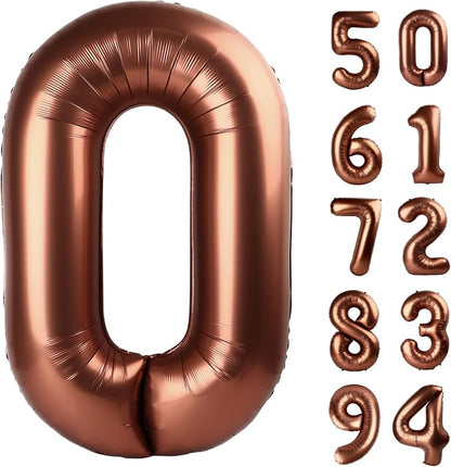 Brown 0 Balloon by IWERP