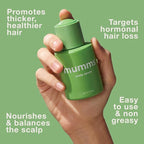 mumms Scalp Serum, Hair Growth Treatment with Saw Palmetto and Ginger Root, 2 fl oz, Daily Use