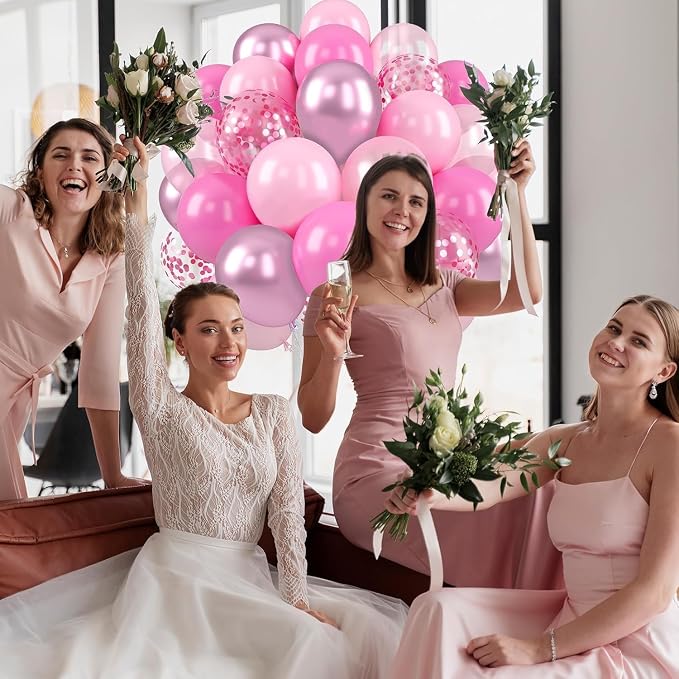 Paready Pink Balloons Set - Image 3