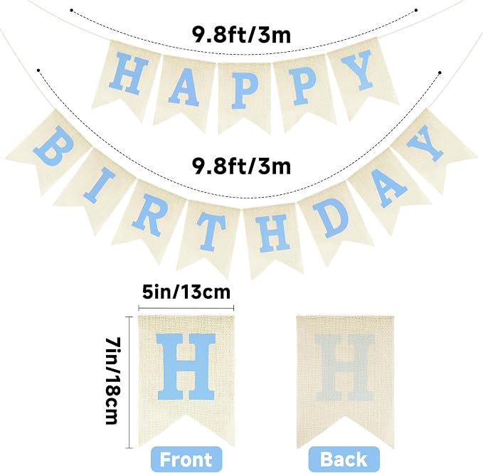Anwyll Happy Birthday Banner - Image 2
