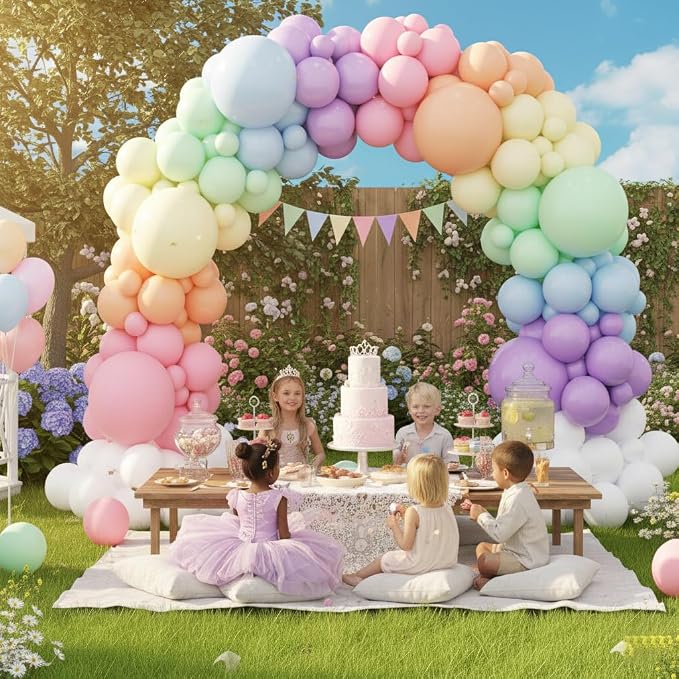 426Pcs Pastel Balloon Arch Kit - Image 7