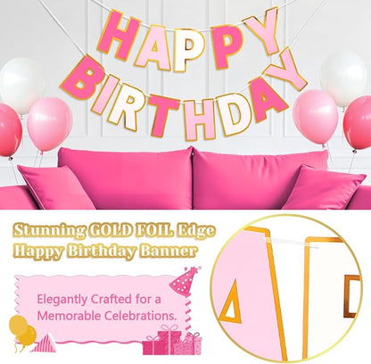 Pre-Strung Happy Birthday Banner - Image 3