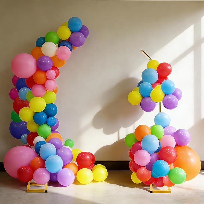 7.2ft and 5.9ft Half Balloon Arch Stand Kit - Image 6