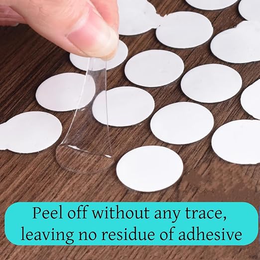 420 Pcs Double Sided Adhesive Dots, Sticky Tack, No Trace Poster Adhesive Putty - Image 5