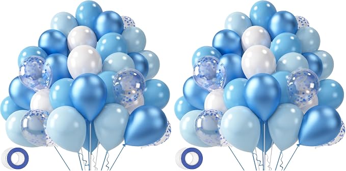 LovesTown 110PCS Latex Balloons 12inch Royal Blue Party Balloons Arch by Lovestown