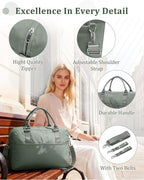 Gym Bag Womens,Travel Duffel Carry on Bag Sport Tote Bag Weekend Overnight Bag