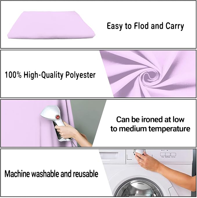 Light Purple Photography Backdrop - Image 7