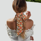 Headbands Head Hairband for Women Girls Lady, Lovely Multi Style Hair Scarf Sports Fitness Sweat Band Headbands Make Up Wrap Neck Sash Hand Decor, Day Of The Dead Mexican Skull Floral Art