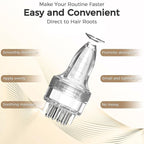2 PCS Minoxidil Applicator, Quick Efficient Apply No Messy Hair Serum Applicator Small Minoxidil Applicator Tool, Hair Applicator Bottle Minoxidil Brush Scalp Applicator Comb Dedicated to Minoxidil