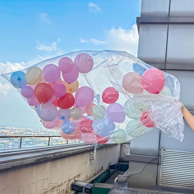 4 Packs Large Balloon Bags for Transport 98 x 59 inch 2 pcs and 59 x 47 inch - Image 6