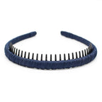 Fashion Hair Bands for Women - Short Hair Headbands, Non-Slip, Resin Hair Accessories (4 Colors)