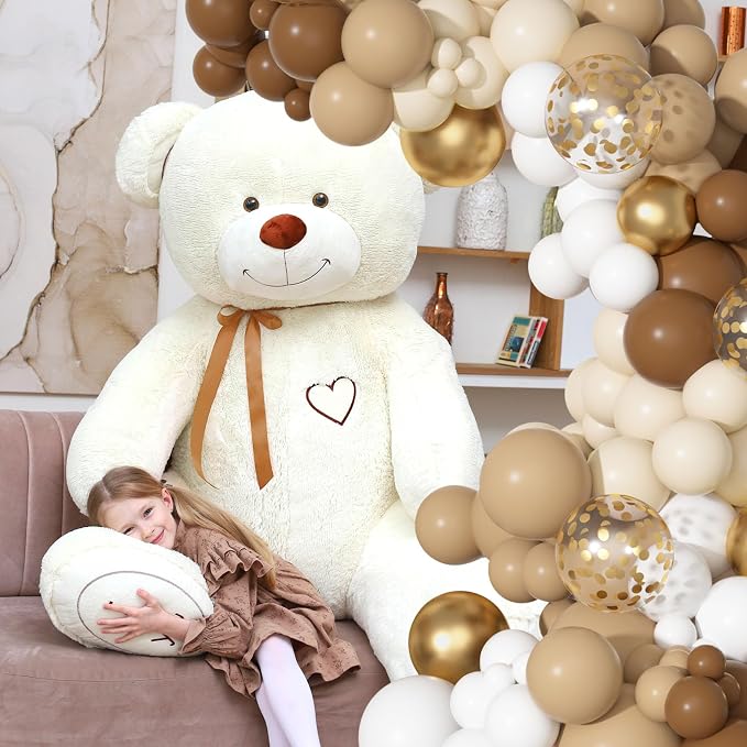Ouddy Party Brown Balloons Arch Garland Kit 18 12 10 5 Inch | Different Sizes - Image 4