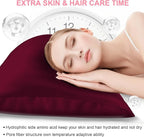 Mulberry Silk Pillow Cases 2 Pack Queen Size 20x30 Inches with Hidden Zipper, Ultra Smooth and Soft Breathable Cooling Silk Satin Pillowcase Set of 2, Better for Hair and Skin, Gifts for Women Men