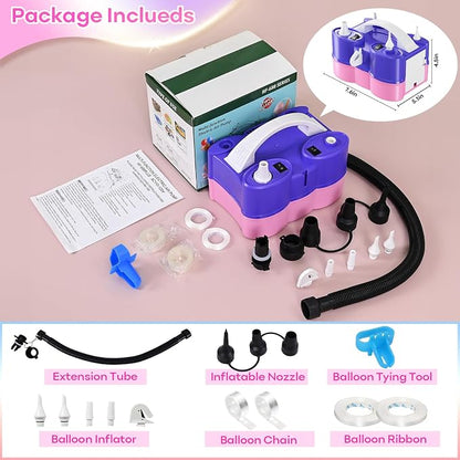 3-in-1 Electric Balloon Pump, Portable Electric Air Pump - Image 6