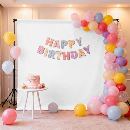 White Photography Backdrop for Photoshoot, Fabric 8x10ft | Polyester Studio - Image 3