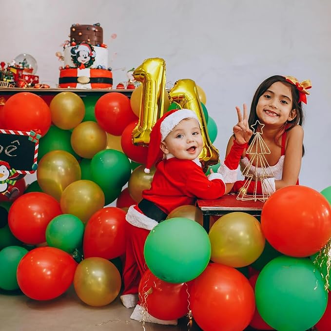 110pcs Red Balloons 12 Inch Latex Balloon - Image 6