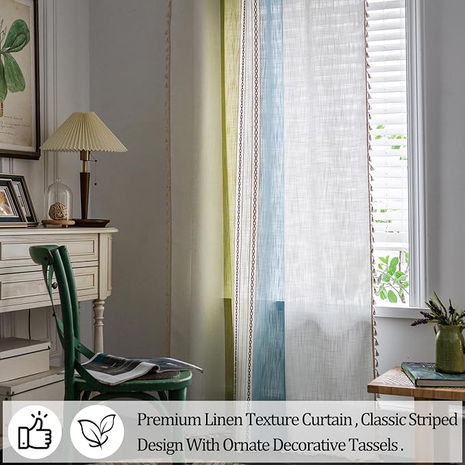Sutuo Home Boho Curtains 63 inches - Image 4