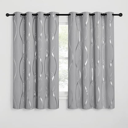 NICETOWN Blackout Curtains 63 inch Length 2 Panels - Image 2