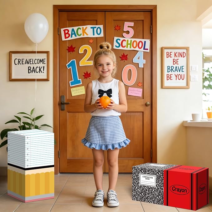 Back to School Balloon Boxes Decoration - Image 4