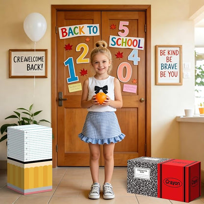 Back to School Balloon Boxes Decoration - Image 4