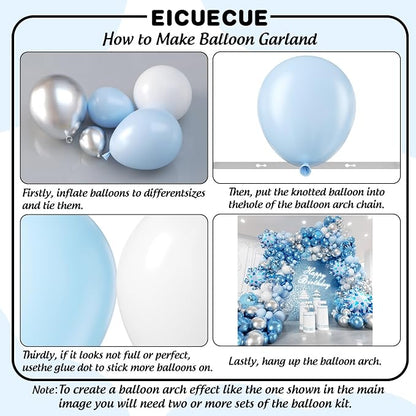 Frozen Balloons Garland Arch Kit - Image 3
