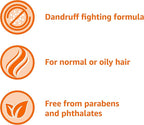 Amazon Basics Dandruff Shampoo for Normal to Oily Hair, 28.2 Fluid Ounces, 1 Pack